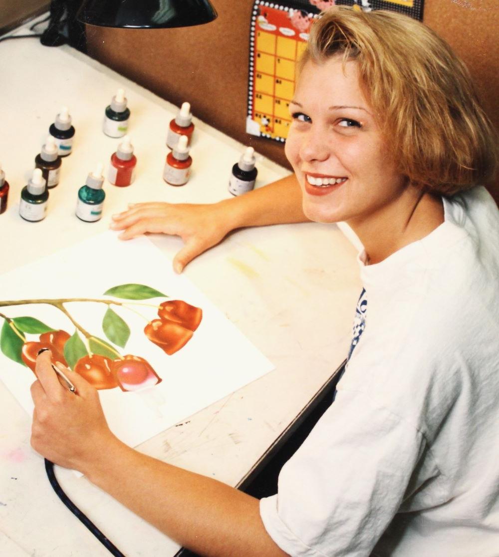 一个身份不明的艺术学生，1993年