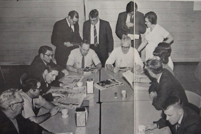 1970年，底特律湖校区的教师规划